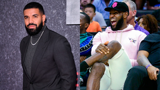 Drake & LeBron James — They Hang Courtside While Watching Bronny Play – Hollywood Life